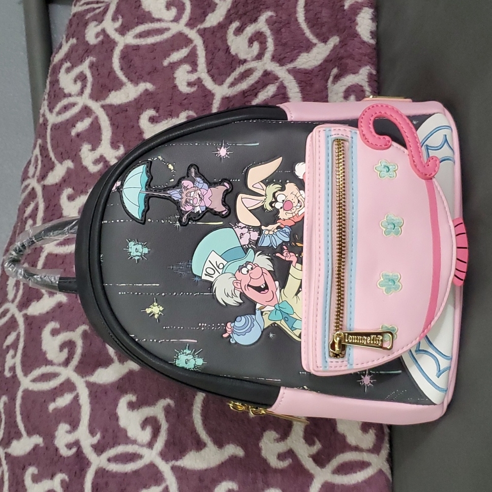 Alice in Wonderland A Very Merry Unbirthday Mini Backpack